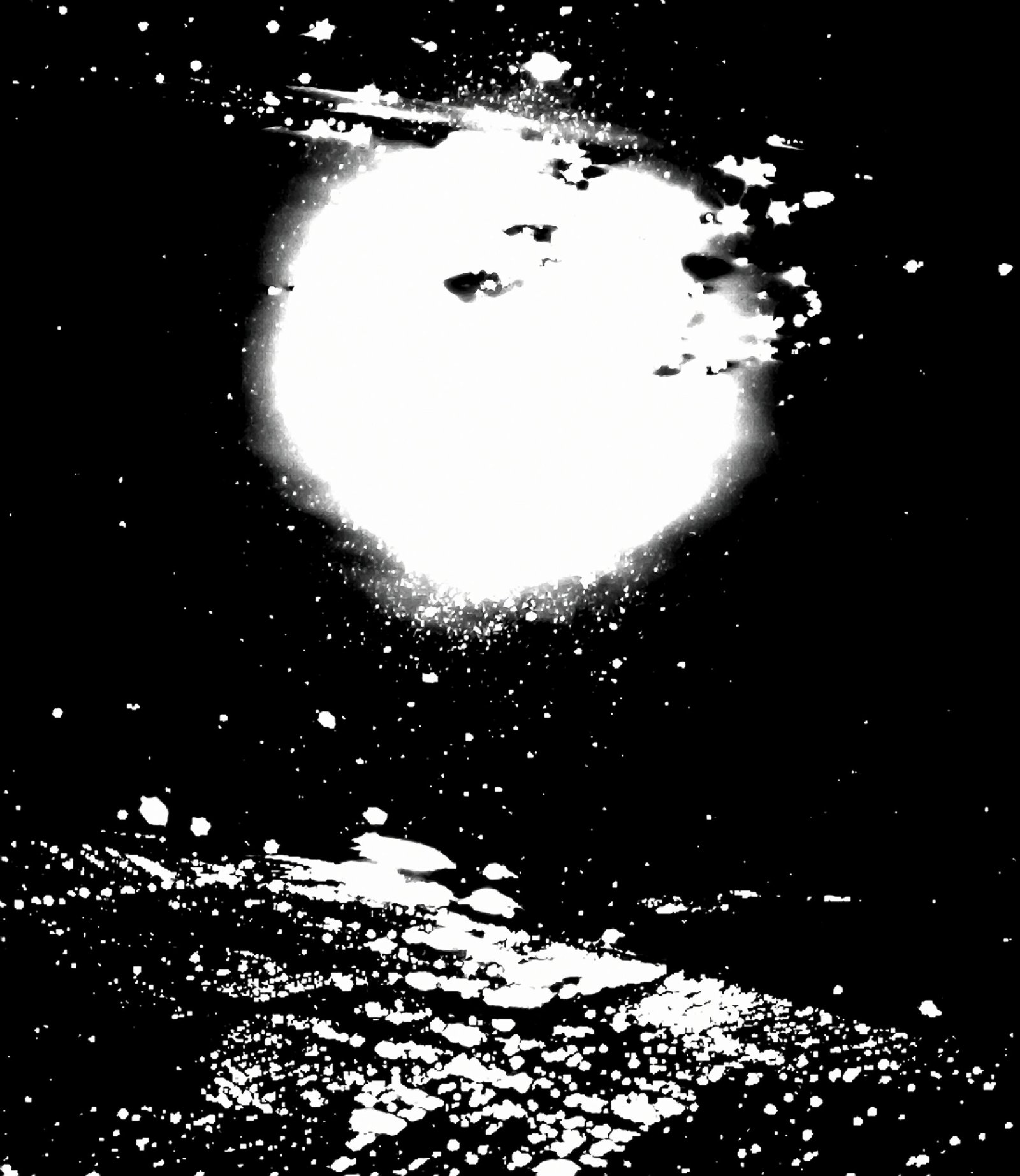 Dark Water Reflections – Abstract Photography by Bruno Paolo Benedetti