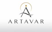 artavar logo with gray white shade